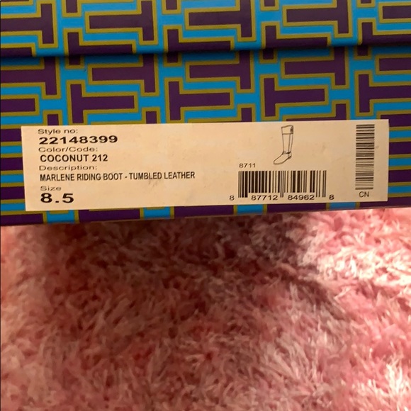 Tory Burch Marlene Riding Boot Size 8.5 - Picture 8 of 8